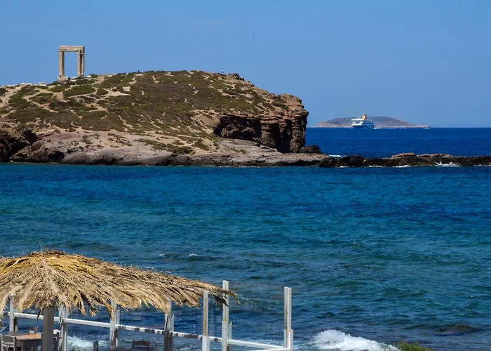 Naxos Town 2 Beachfront With Patio Lägenhet *